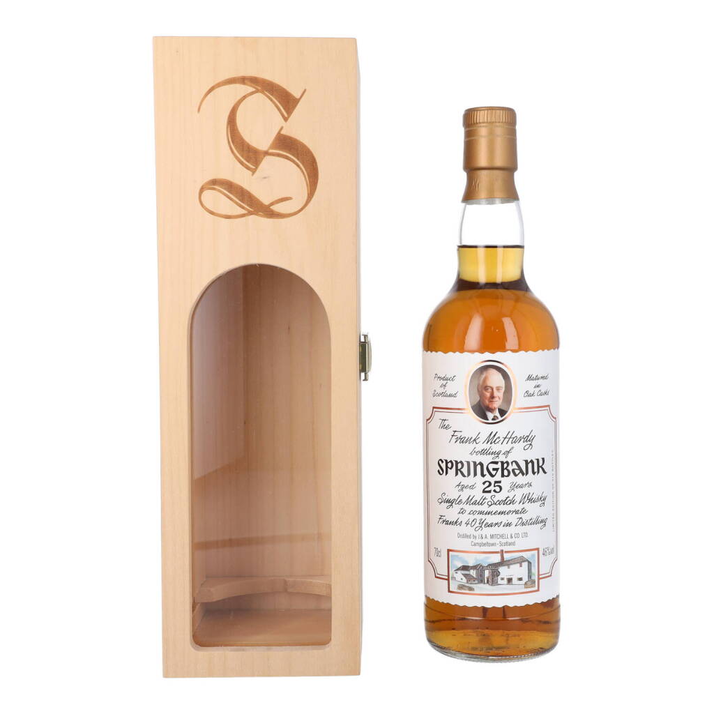 View full screen - View 1 of Lot 5351. Springbank Frank McHardy 25 Year Old 46.0 abv NV (1 BT70).