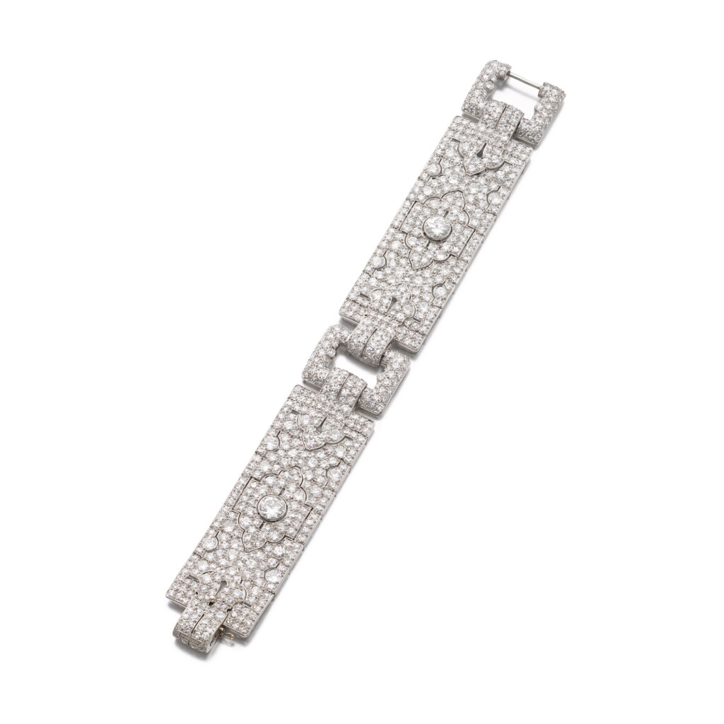 View full screen - View 1 of Lot 279. Fine diamond bracelet | Marzo 鑽石手鏈.