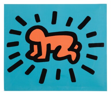 View full screen - View 1 of Lot 71. KEITH HARING | UNTITLED (FROM ICONS) (LITTMANN P. 170).