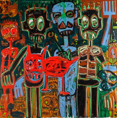 View full screen - View 1 of Lot 318. ABOUDIA | LE PETIT CHIEN ROUGE.