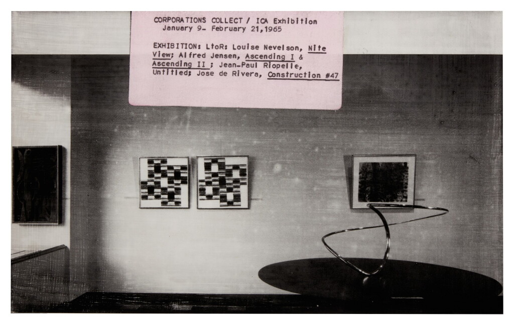 View full screen - View 1 of Lot 172. Exhibition Guide, Chapter 15 (ICA Archive 5, Art for Corporations).