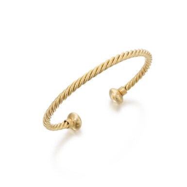 View full screen - View 1 of Lot 156. Bulgari, Gold bangle (Bulgari, Bracciale in oro).