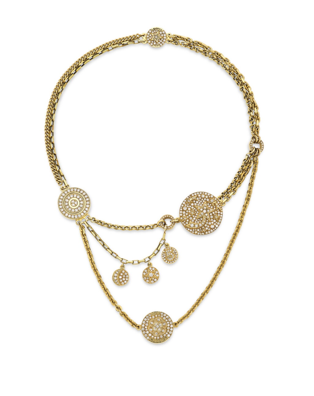 View full screen - View 1 of Lot 1641. Chanel | Diamond Necklace | 香奈兒 | 鑽石項鏈.