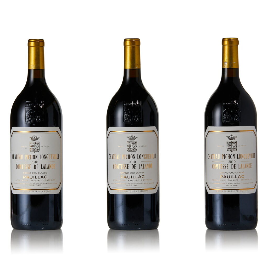 View full screen - View 1 of Lot 521. Château Pichon Longueville, Lalande 2010 (6 MAG).