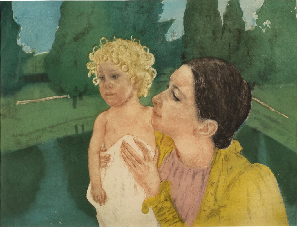 View full screen - View 1 of Lot 801. By the Pond (Breeskin 161; Matthews & Shapiro 21).