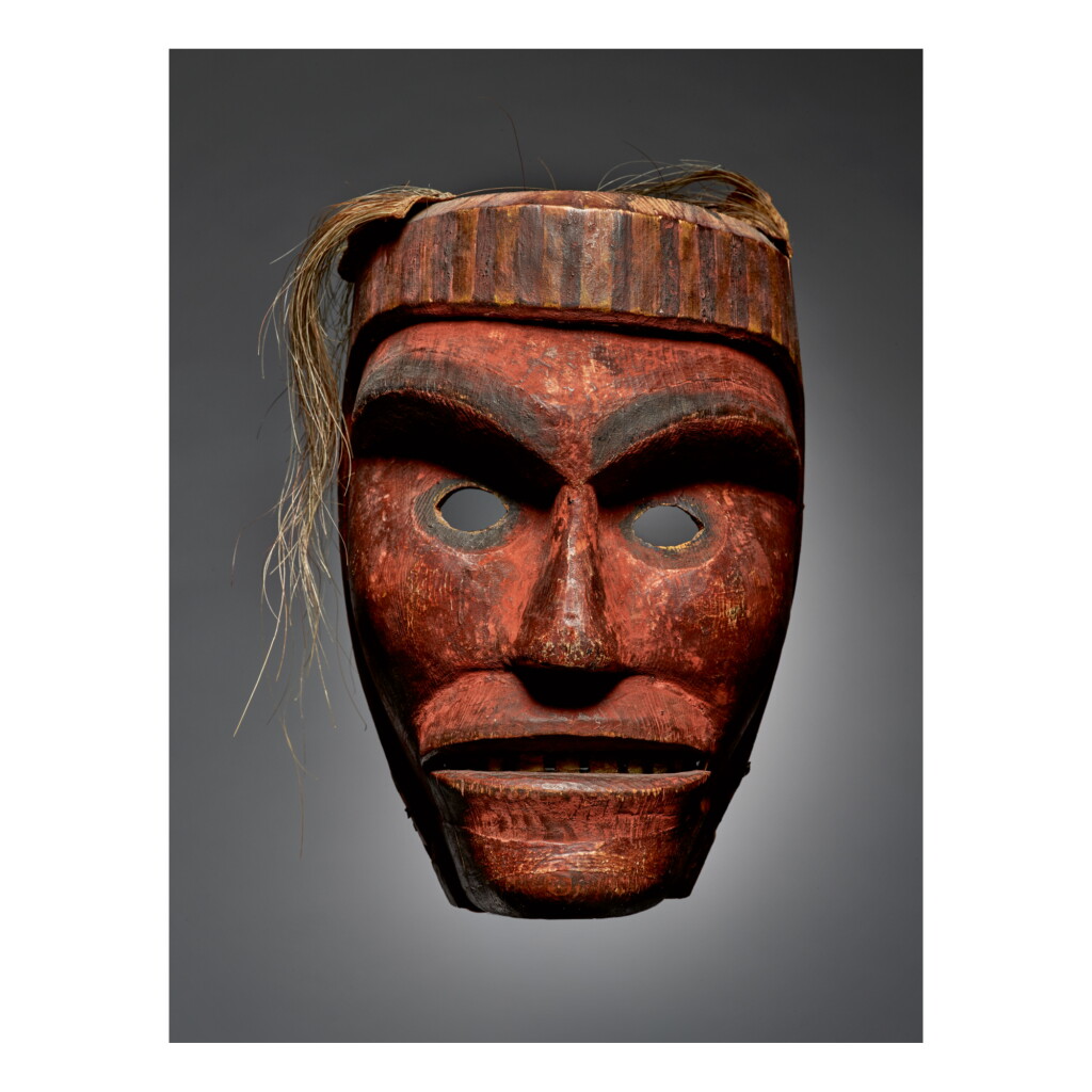 View full screen - View 1 of Lot 51. NUU-CHAH-NULTH OR MAKAH MASK.