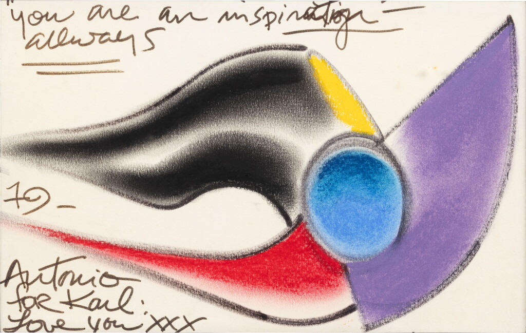 View full screen - View 1 of Lot 169. Antonio Lopez, Abstraction, 1979.