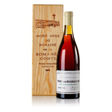 View full screen - View 1 of Lot 571. Marc de Bourgogne 1999 Domaine de la Romanée-Conti (1 BT70).