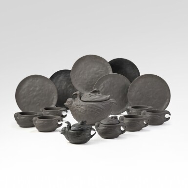 View full screen - View 1 of Lot 62. Tea set.