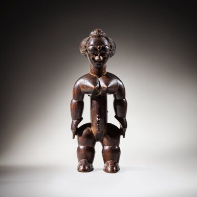 View full screen - View 1 of Lot 70. Statuette, Attié, Côte d'Ivoire | Attie Figure, Côte d'Ivoire.
