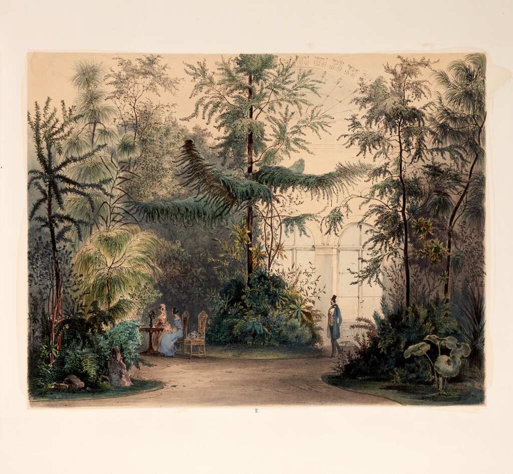 Franz Antoine Der Wintergarten in der Kaiserlichen Koniglichen