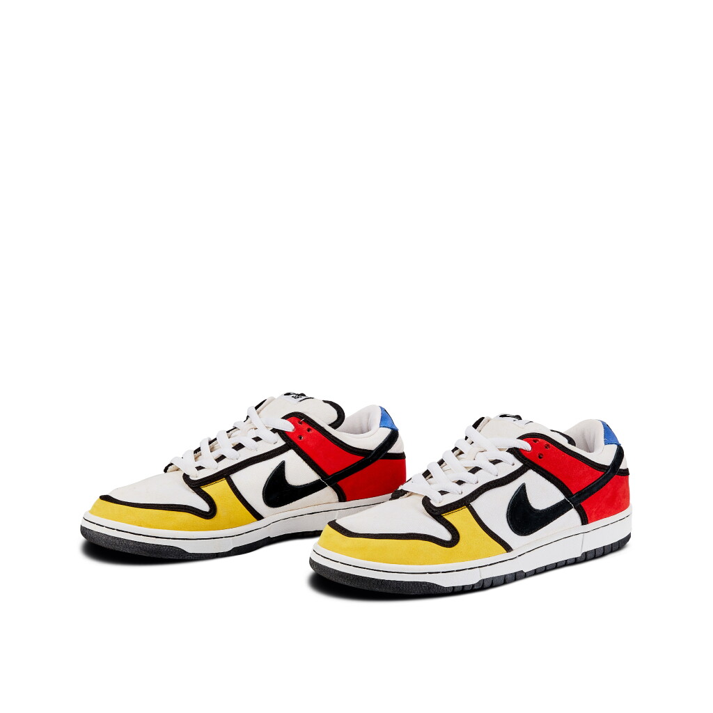 全萤幕检视 - 查看8681Nike SB Dunk Low Pro 'Piet Mondrian' Sample | Size 9的1
