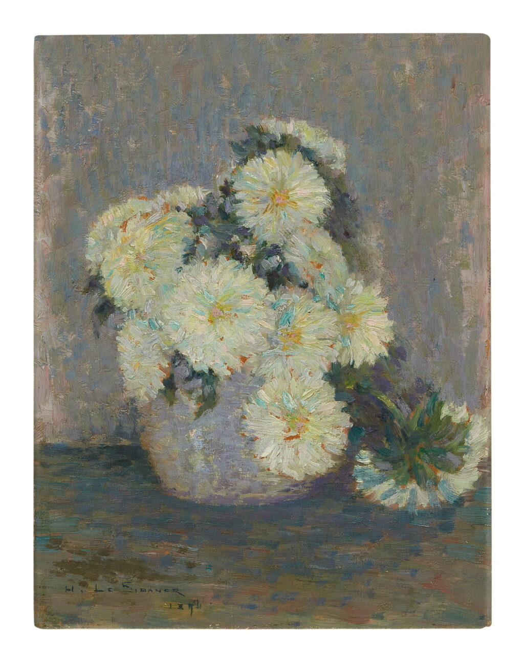 View full screen - View 1 of Lot 15. HENRI LE SIDANER | VASE DE FLEURS.