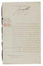 King George IV | Document signed, as Prince Regent, authorising the marriage of the Duke of Kent, 31 July 1818
