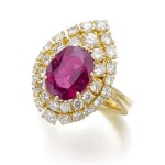 RUBY AND DIAMOND RING