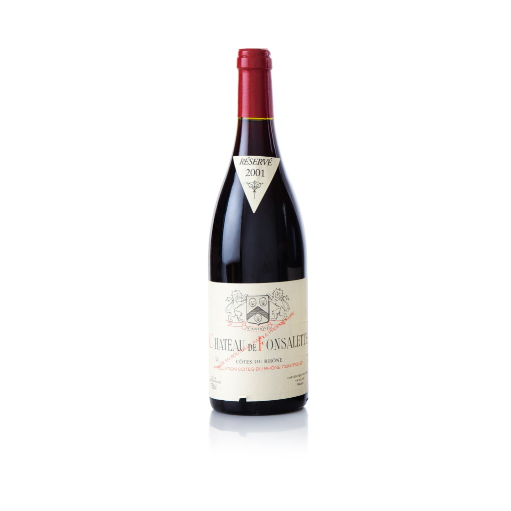 View full screen - View 1 of Lot 51. Château de Fonsalette 2001 (1 BT) .
