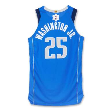 View full screen - View 1 of Lot 29. P.J. Washington ‘Christmas Day’ Dallas Mavericks 2024-2025 Game Worn Icon Edition Jersey.