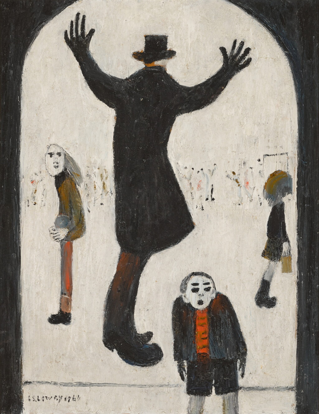 View full screen - View 1 of Lot 28. Man in a Doorway.