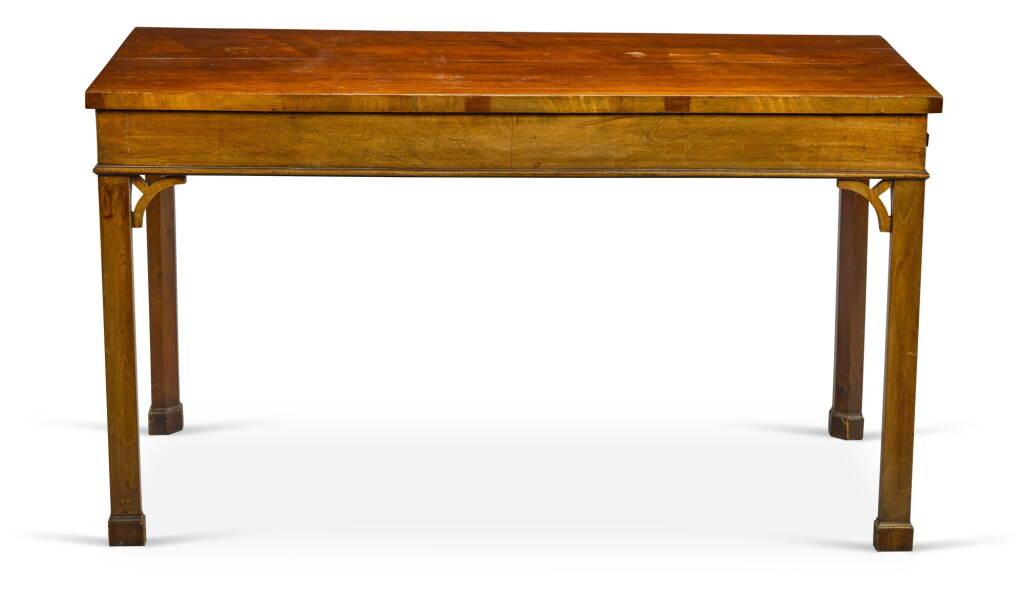 View full screen - View 1 of Lot 33. A George III mahogany centre table.