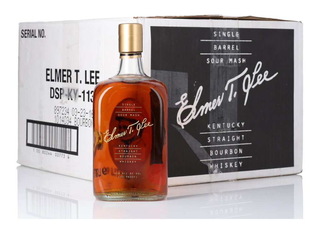 View full screen - View 1 of Lot 272. Elmer T. Lee Single Barrel 90 proof NV (12 BT 75cl).