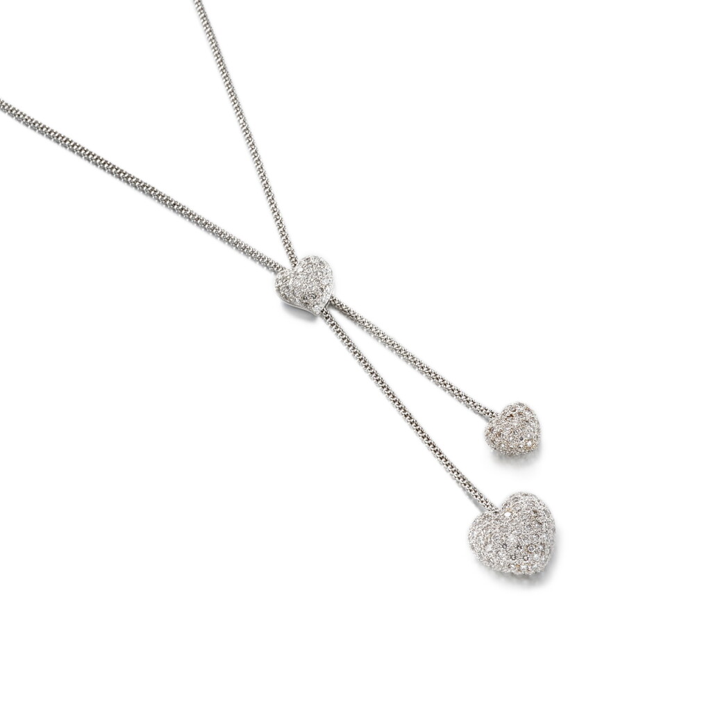 View full screen - View 1 of Lot 612. Diamond Pendent Necklace | 鑽石 項鏈.