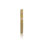 Lady's gold bracelet watch | Montre bracelet de dame or