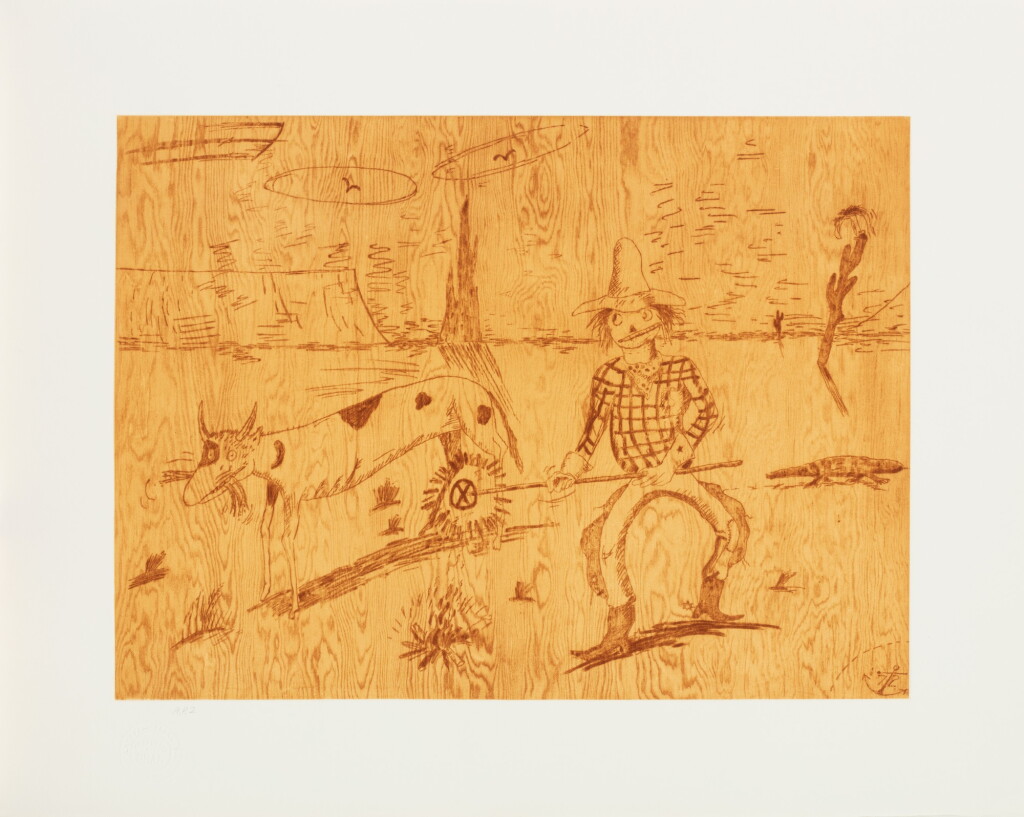View full screen - View 1 of Lot 432. Untitled (from the Landfall Press 30th Anniversary portfolio).