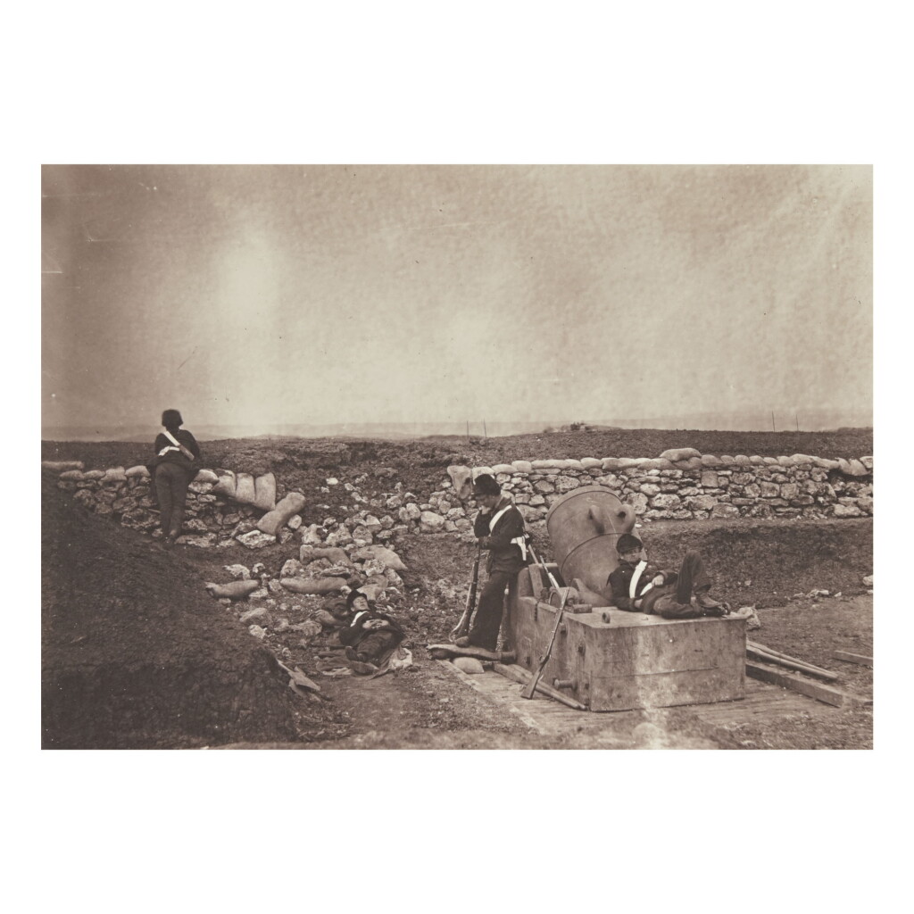View full screen - View 1 of Lot 114. ROGER FENTON | A QUIET DAY IN THE MORTAR BATTERY.