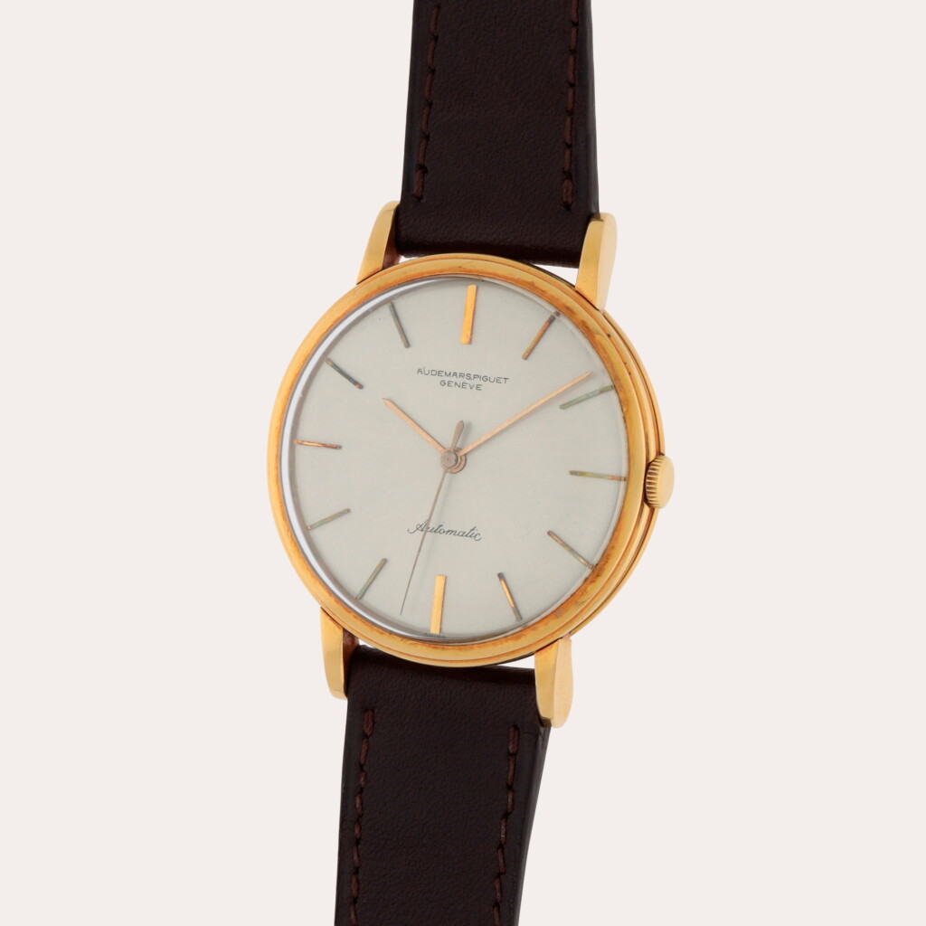 View full screen - View 1 of Lot 277. A yellow gold wristwatch | Circa 1965.