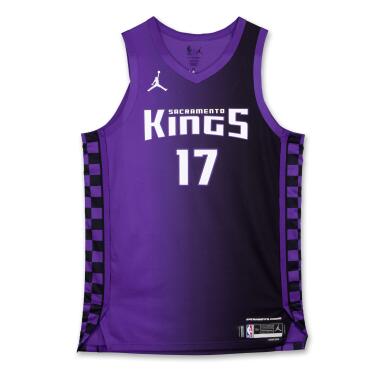 View full screen - View 1 of Lot 171. Jonas Valanciunas Sacramento Kings 2024-2025 Game Worn Statement Edition Jersey.