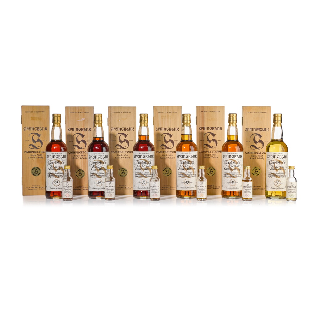 View full screen - View 1 of Lot 458. Springbank Millennium Collection Set NV (6BT70, 6BT5).