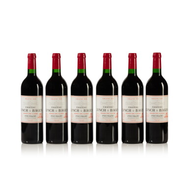 View full screen - View 1 of Lot 11. Château Lynch-Bages 1995 (6 BT).