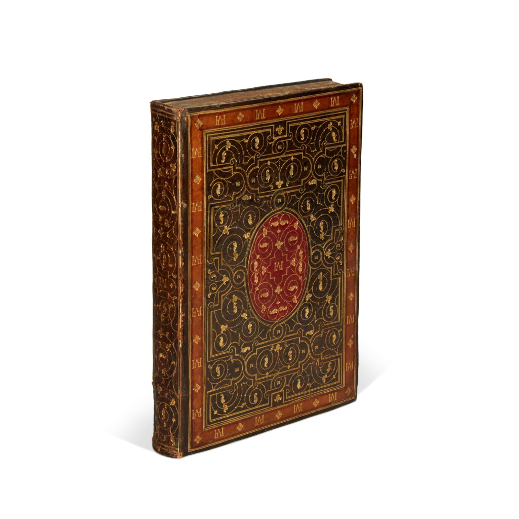 View full screen - View 1 of Lot 502. De l'Orme, Le premier tome de l'architecture, Paris, 1567, Parisian black morocco gilt à la fanfare.
