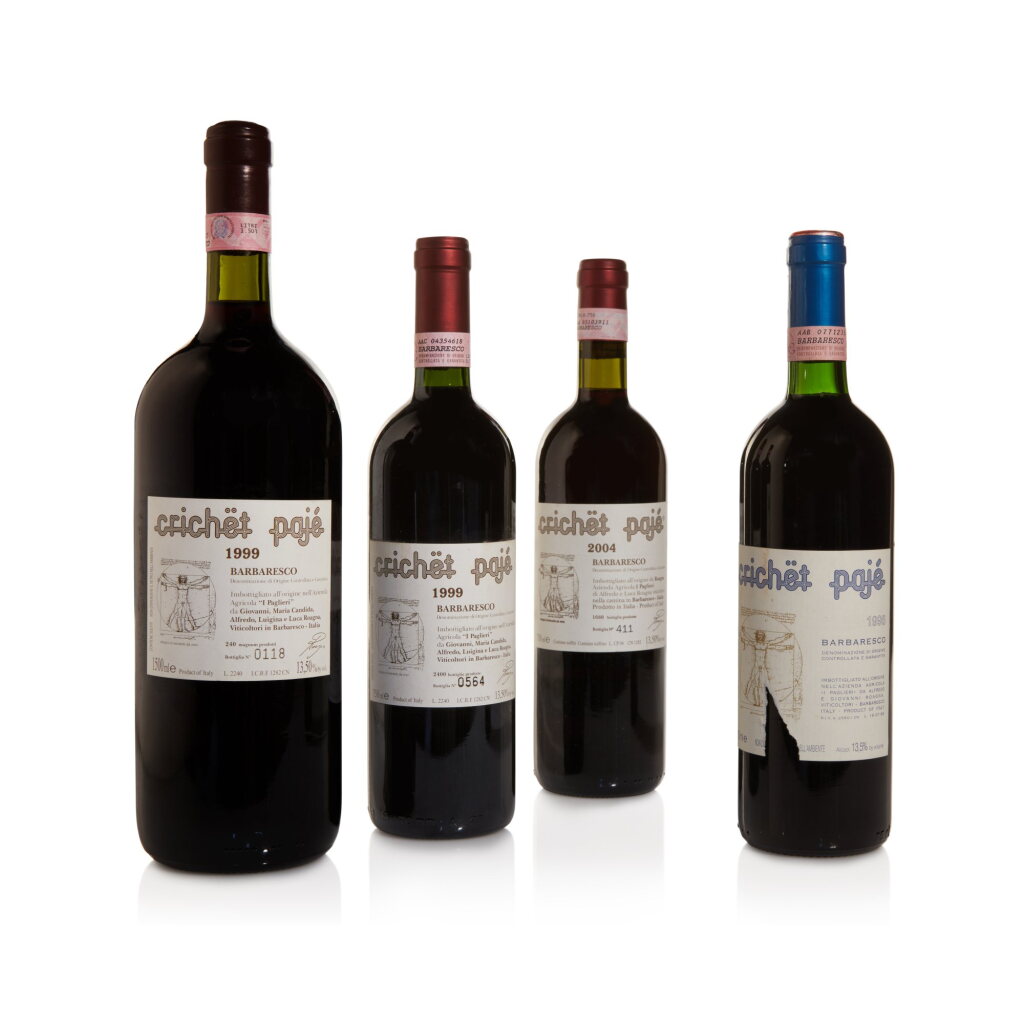 View full screen - View 1 of Lot 51. Barbaresco Crichët Pajé 1999 Roagna (1 MAG).