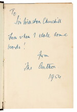 FLEMING | Live and Let Die, 1954, first edition, presentation copy inscribed to Winston Churchill