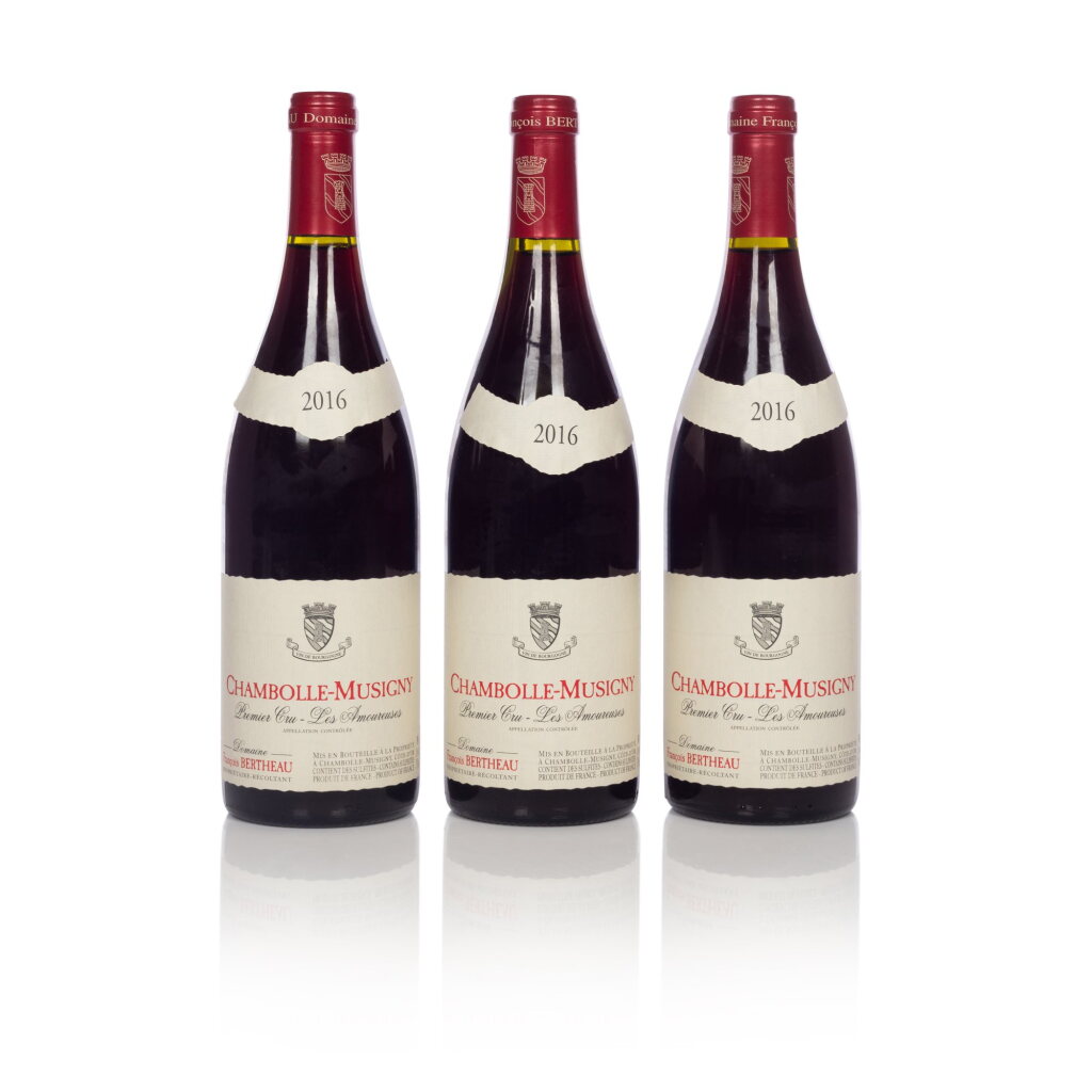 View full screen - View 1 of Lot 91. Chambolle Musigny, Les Amoureuses 2016 Domaine Bertheau (6 BT).