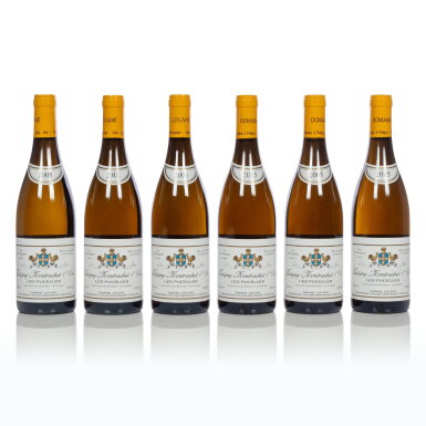 View full screen - View 1 of Lot 79. Puligny Montrachet, Les Pucelles 2005 Domaine Leflaive (6 BT).