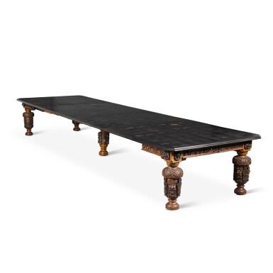 View full screen - View 1 of Lot 164. A Victorian extending dining table, 19th century and later.