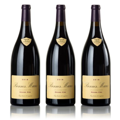 View full screen - View 1 of Lot 162. Bonnes Mares 2018 Domaine de la Vougeraie (3 BT).