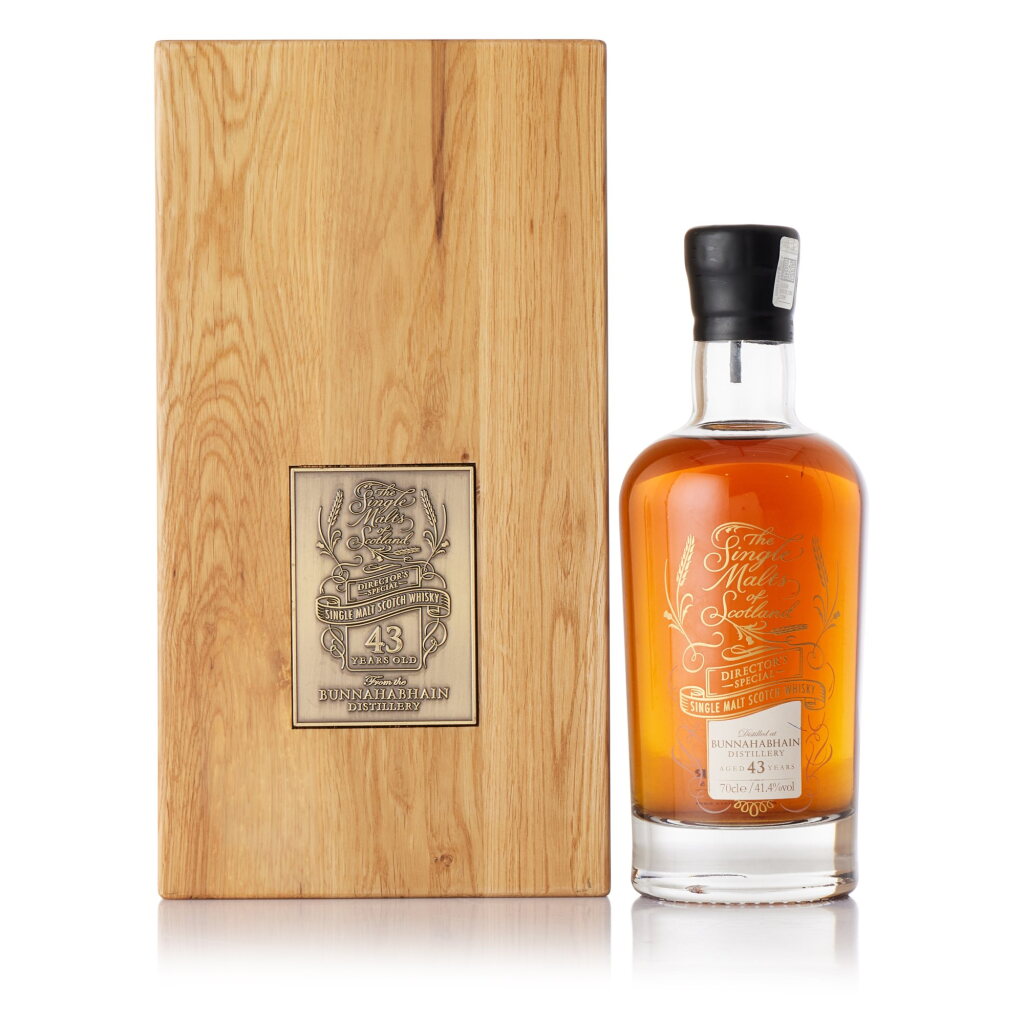 View full screen - View 1 of Lot 2180. Bunnahabhain Single Malts Of Scotland Director's Special 43 Year Old 41.4 abv NV (1 BT70).