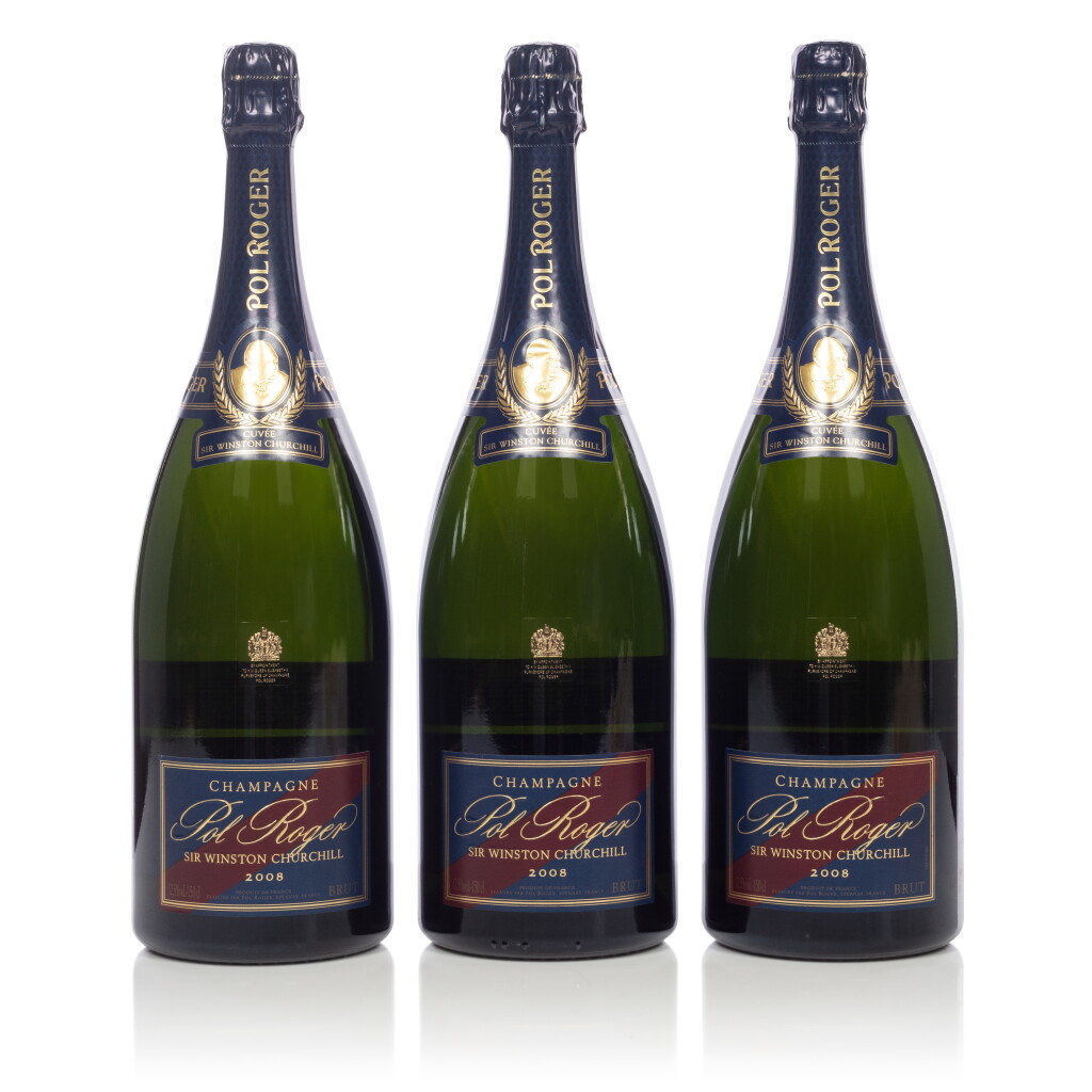 View full screen - View 1 of Lot 371. Pol Roger, Cuvée Sir Winston Churchill 2008 (3 MAG).