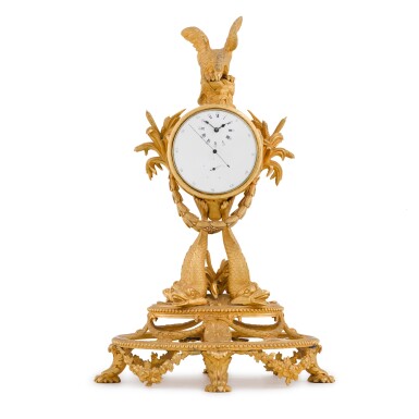 View full screen - View 1 of Lot 60. A George III ormolu quarter striking mantel clock for the Chinese market, in the manner of James Tregent, unsigned, English, circa 1790.