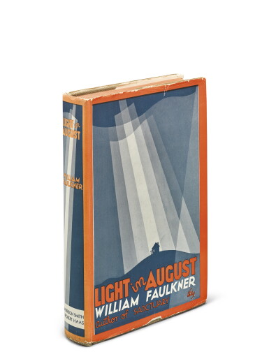 View full screen - View 1 of Lot 5. FAULKNER, WILLIAM | Light in August. New York: Harrison Smith & Robert Haas, 1932.