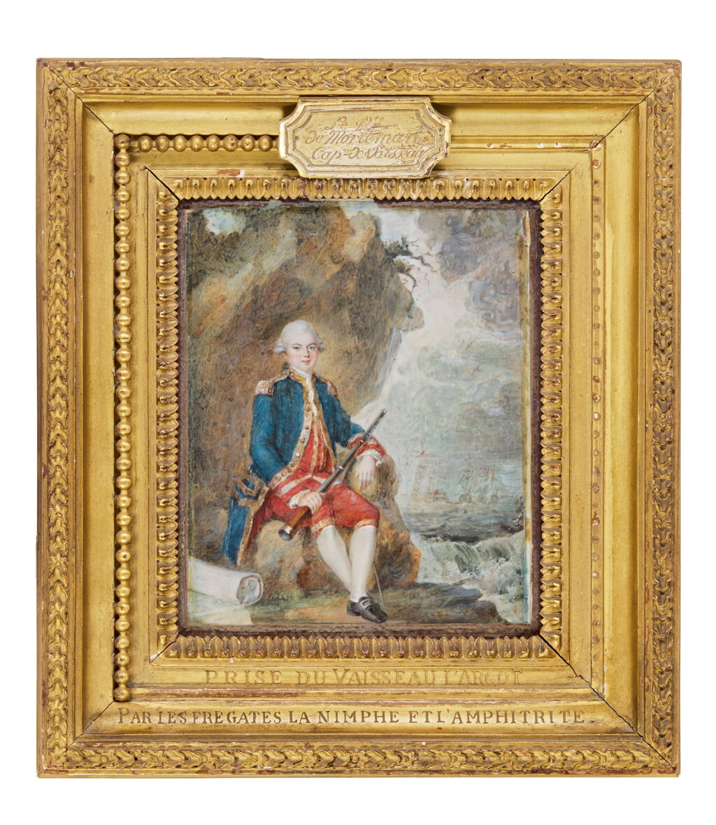 View full screen - View 1 of Lot 167. AFTER PIERRE ADOLPHE HALL | Portrait of Victurnien-Henri-Elzéar, Vicomte de Mortemart (1756-1783).