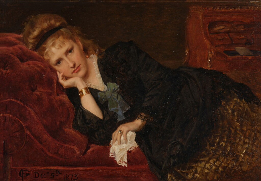 View full screen - View 1 of Lot 129. Portrait of the Artist's Wife.