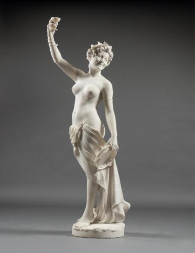 View full screen - View 1 of Lot 80. RAFFAELLO BARTOLETTI | BACCHANTE.
