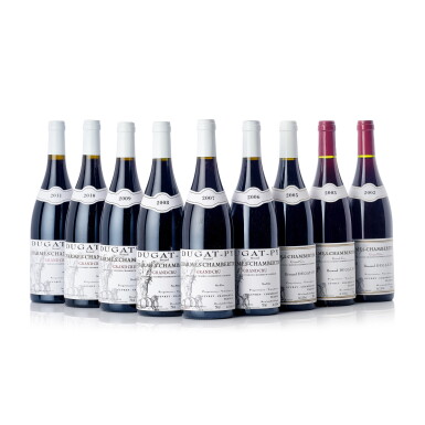 View full screen - View 1 of Lot 8140. Charmes Chambertin "Vertical" Bernard Dugat-Py (9 BT).