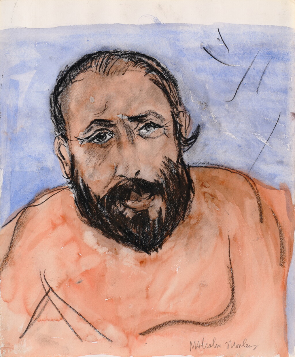 View full screen - View 1 of Lot 256. Untitled (Bearded Turk).
