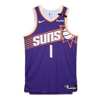 View full screen - View 1 of Lot 194. Devin Booker Phoenix Suns 2024-2025 Game Worn Icon Edition Jersey .