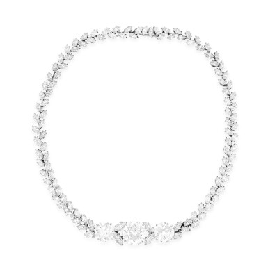 View full screen - View 1 of Lot 41. COLLIER TRANSFORMABLE DIAMANTS | DIAMOND CONVERTIBLE NECKLACE .